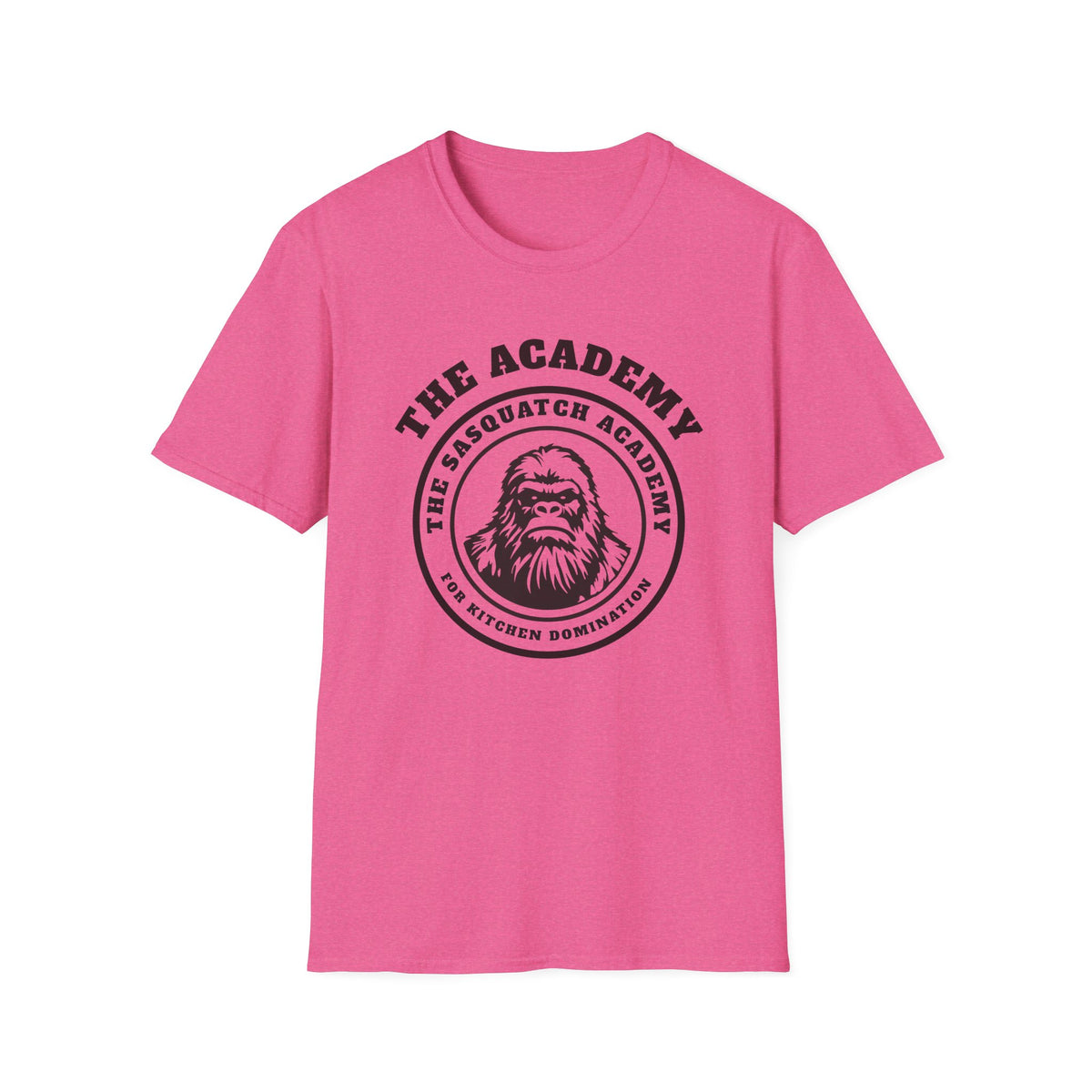 The Sasquatch Academy for Kitchen Domination | Funny Pickleball T-Shirt