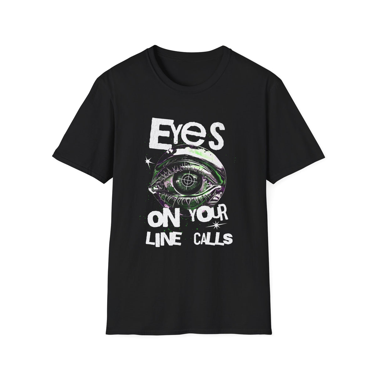 Eyes on Your Line Calls | Funny Pickleball T-Shirt