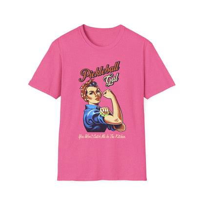 You Won't Catch Me In The Kitchen | Funny Pickleball T-Shirt