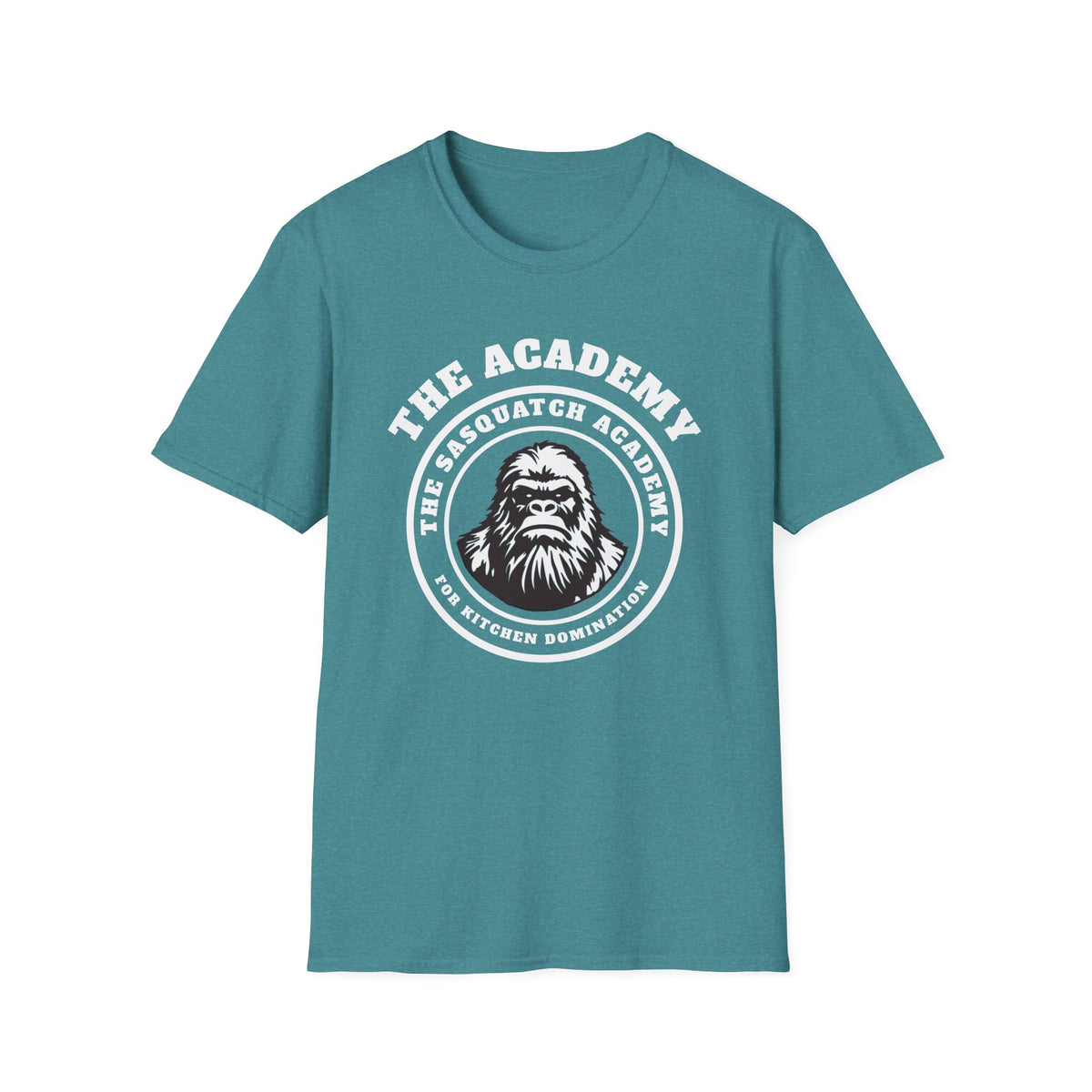 The Sasquatch Academy for Kitchen Domination | Funny Pickleball T-Shirt