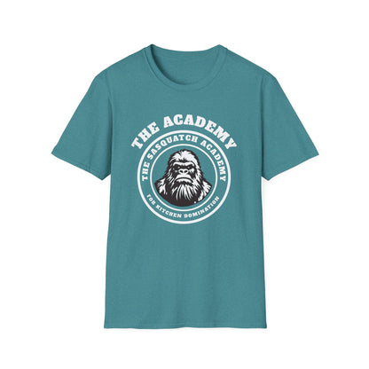 The Sasquatch Academy for Kitchen Domination | Funny Pickleball T-Shirt