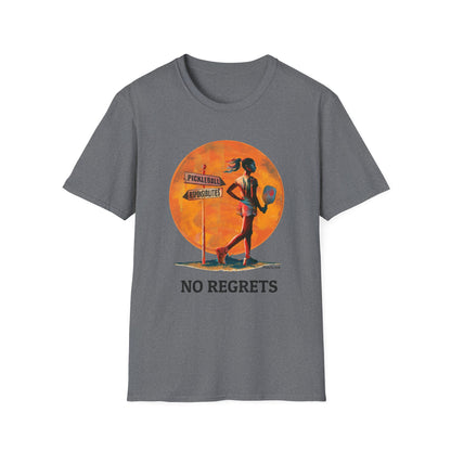 She Made Her Choice. No Regrets T-Shirt | Pickleball