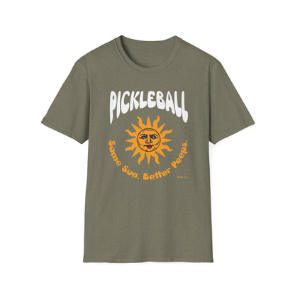 Same Sun. Better Peeps T-Shirt | Pickleball