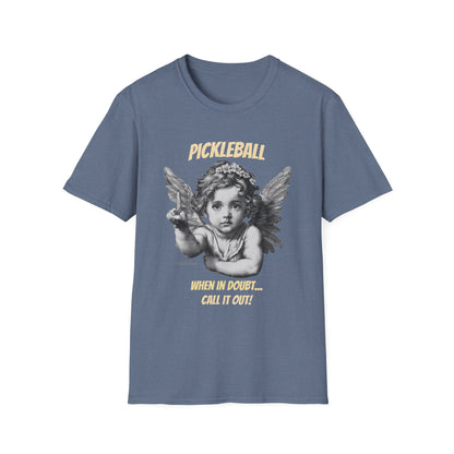 When In Doubt Call It Out | Funny Pickleball T-Shirt