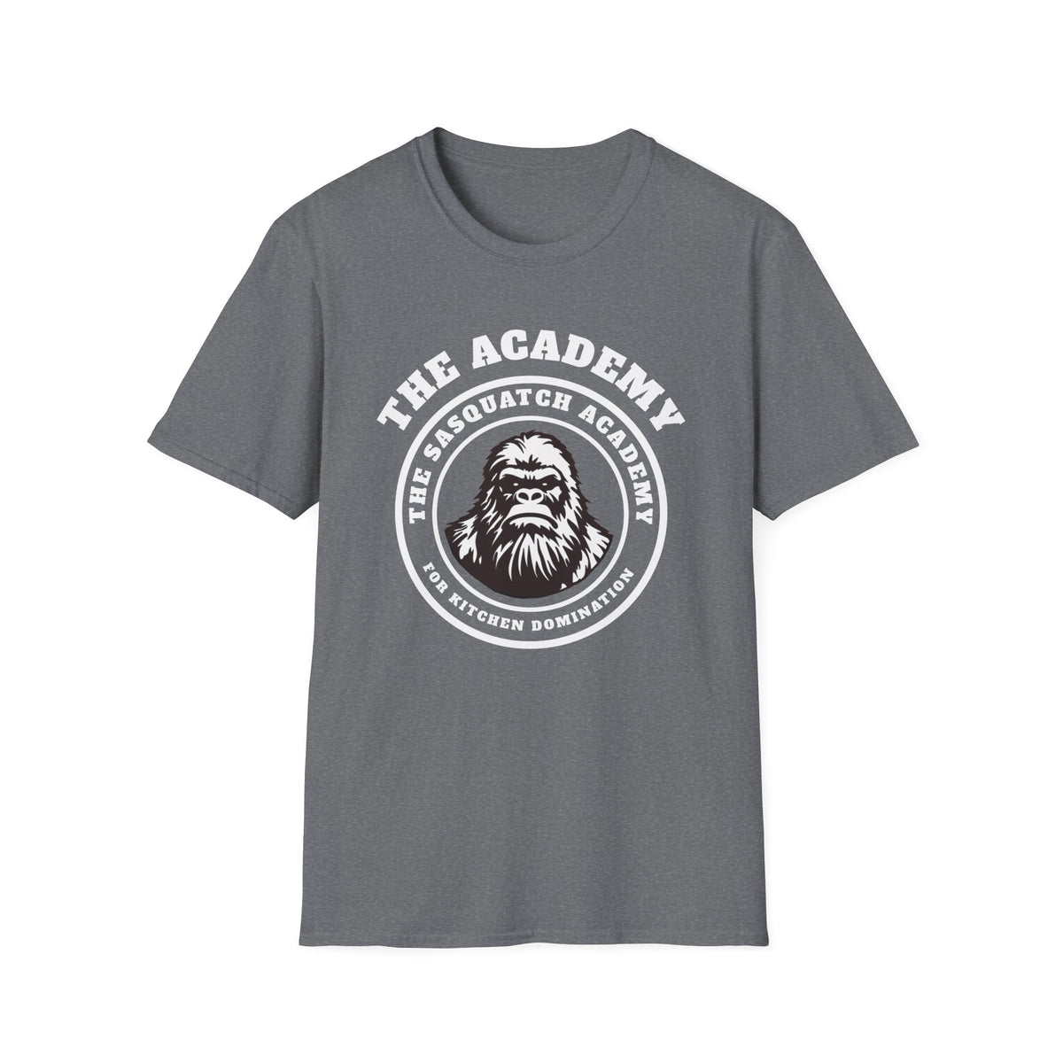 The Sasquatch Academy for Kitchen Domination | Funny Pickleball T-Shirt