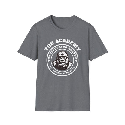 The Sasquatch Academy for Kitchen Domination | Funny Pickleball T-Shirt