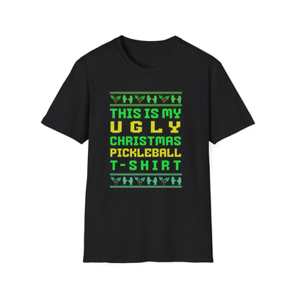 Ugly Christmas | Funny Pickleball T-Shirt
