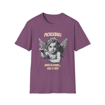 When In Doubt Call It Out | Funny Pickleball T-Shirt