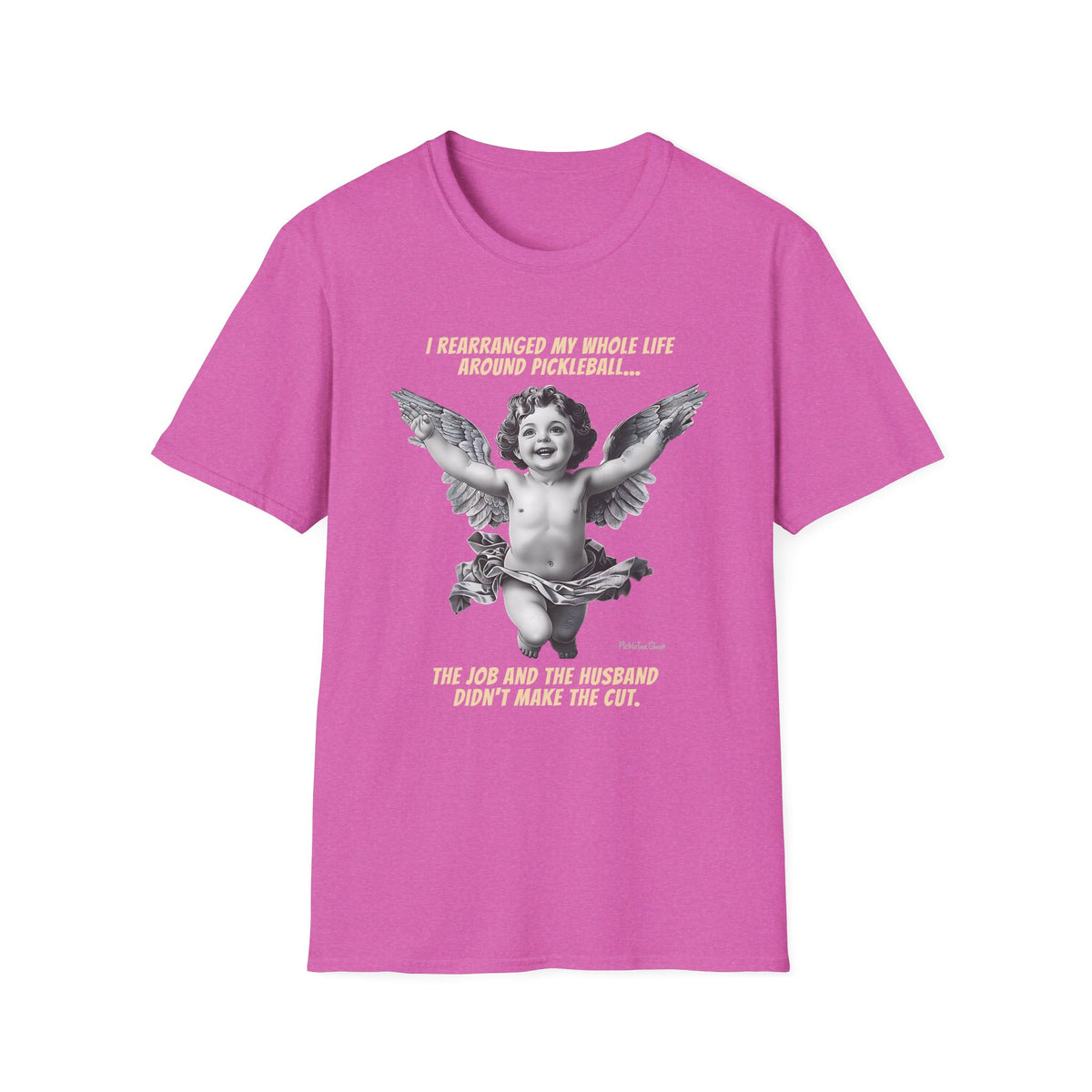 Rearranged My Life (F) | Funny Pickleball T-Shirt