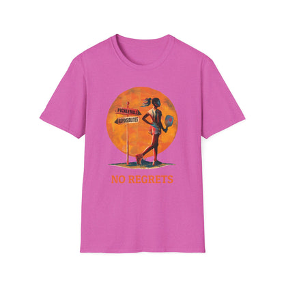 She Made Her Choice. No Regrets T-Shirt | Pickleball