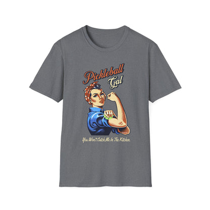 You Won't Catch Me In The Kitchen | Funny Pickleball T-Shirt