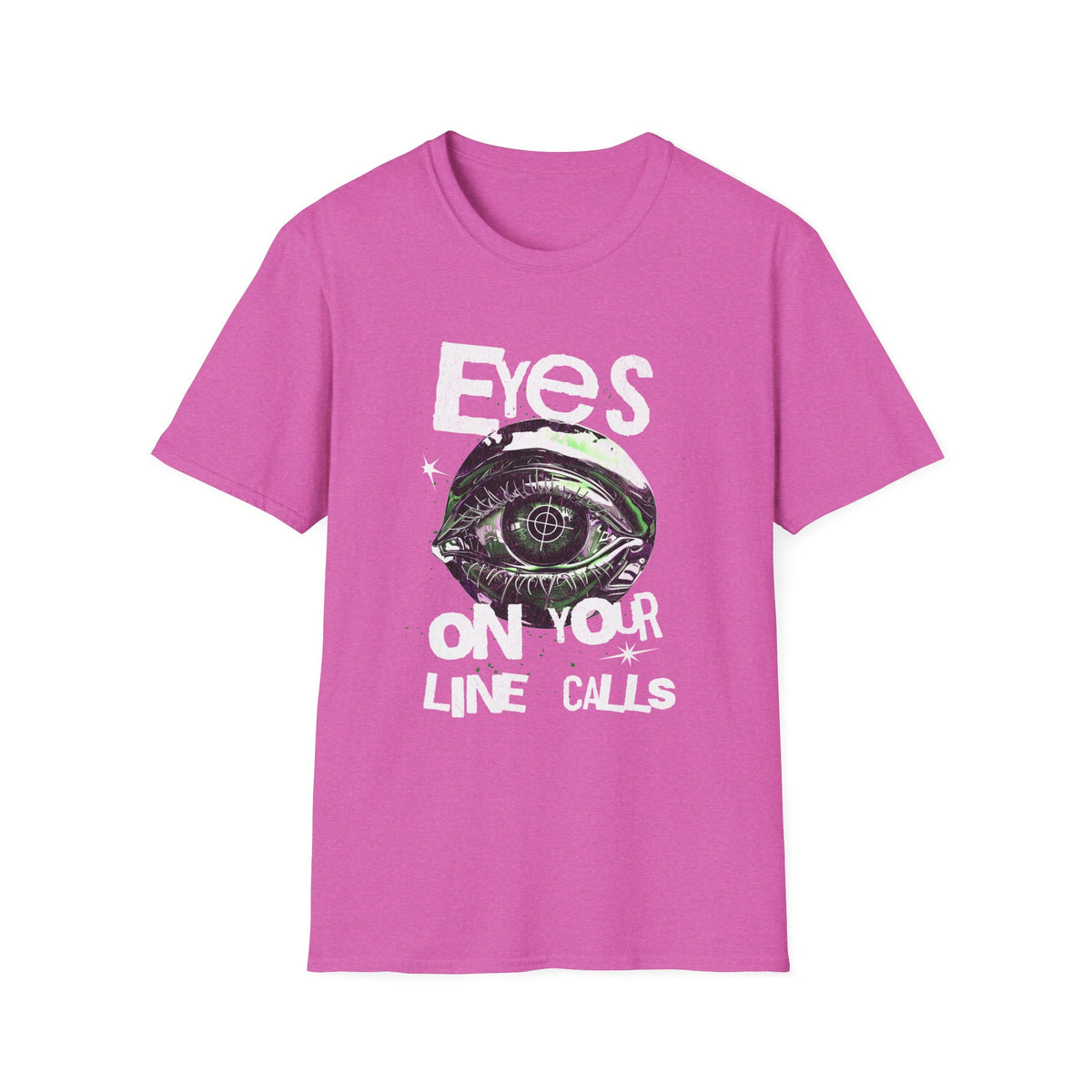 Eyes on Your Line Calls | Funny Pickleball T-Shirt