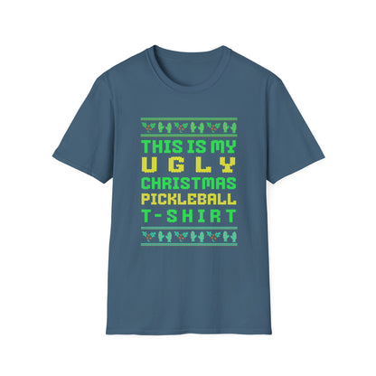 Ugly Christmas | Funny Pickleball T-Shirt