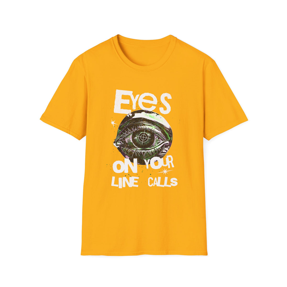 Eyes on Your Line Calls | Funny Pickleball T-Shirt