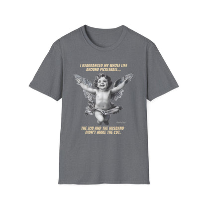 Rearranged My Life (F) | Funny Pickleball T-Shirt