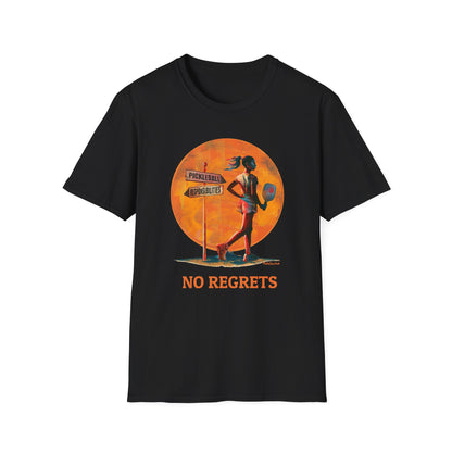 She Made Her Choice. No Regrets T-Shirt | Pickleball