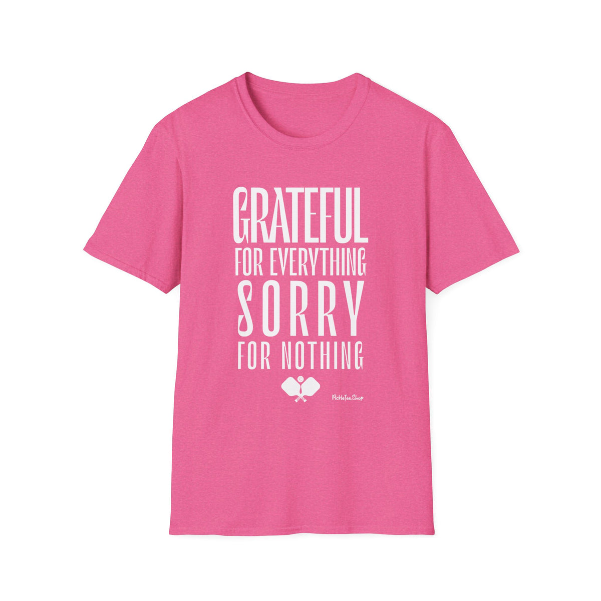 Grateful For Everything T-Shirt | Pickleball