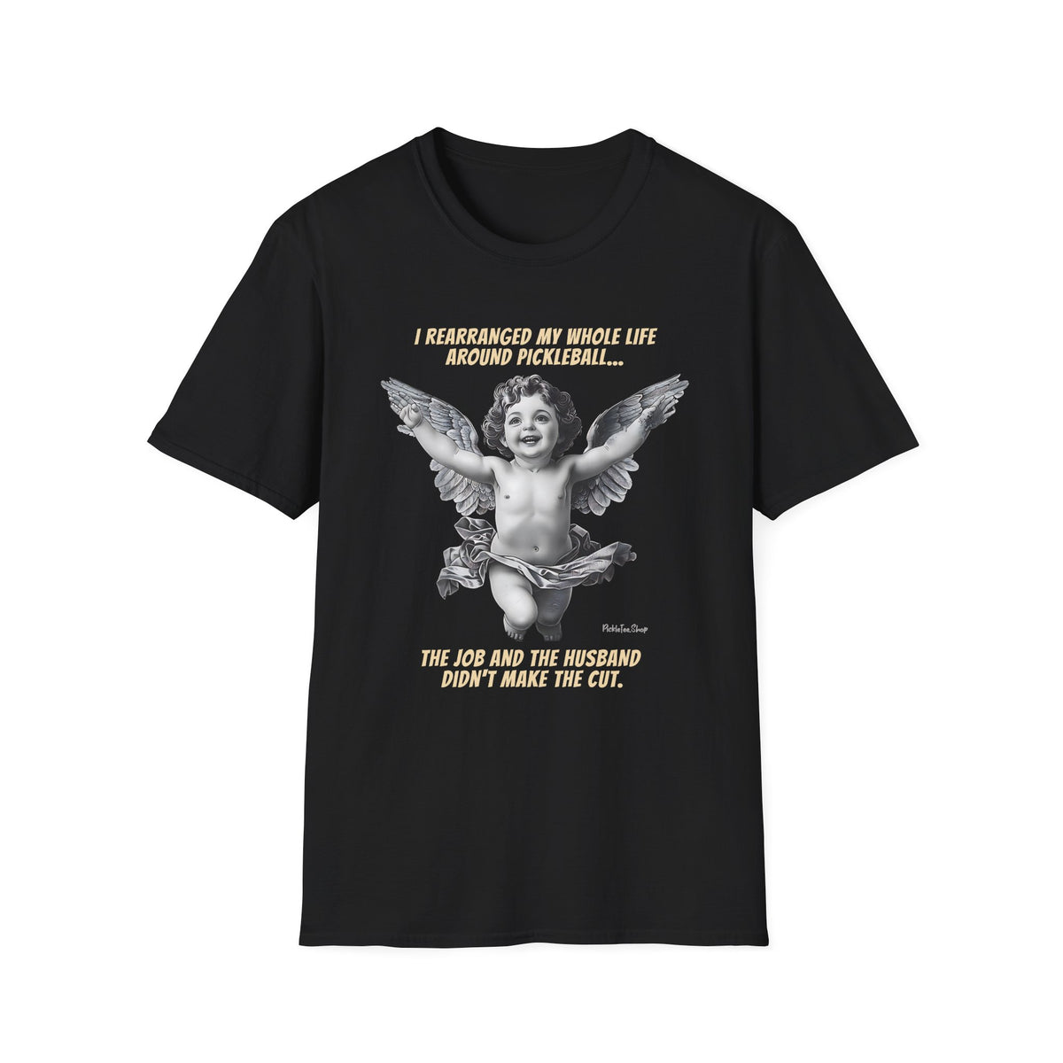 Rearranged My Life (F) | Funny Pickleball T-Shirt