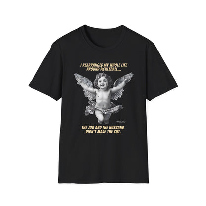 Rearranged My Life (F) | Funny Pickleball T-Shirt