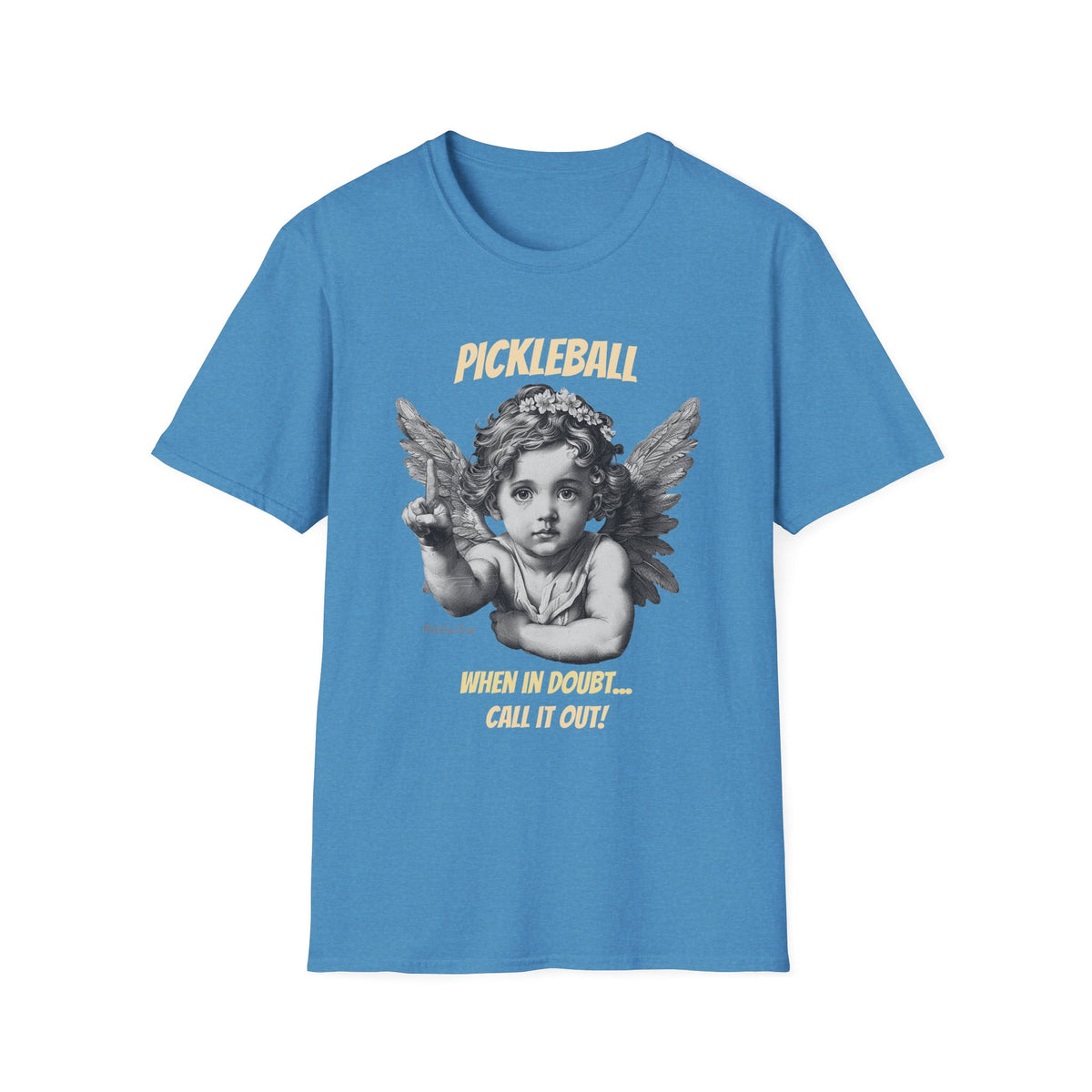 When In Doubt Call It Out | Funny Pickleball T-Shirt