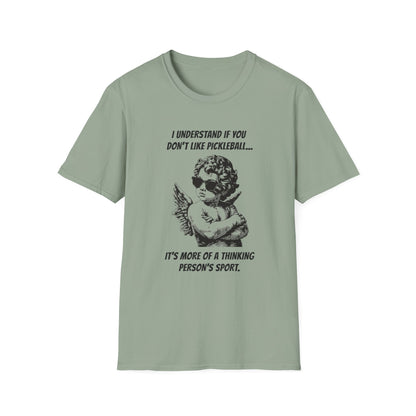 Thinking Person's Sport | Funny Pickleball T-Shirt