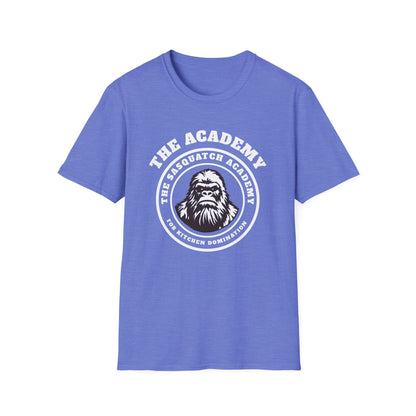 The Sasquatch Academy for Kitchen Domination | Funny Pickleball T-Shirt