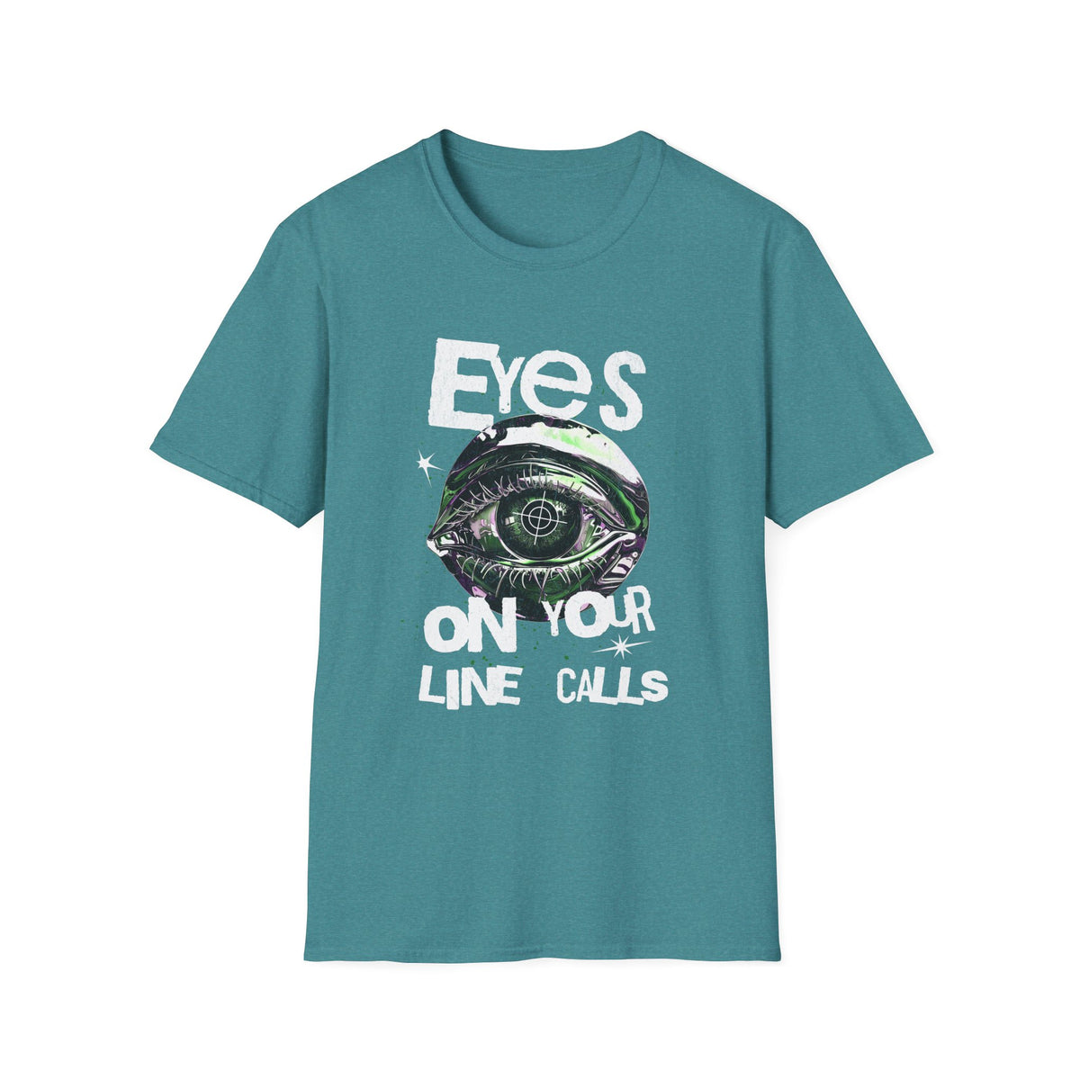 Eyes on Your Line Calls | Funny Pickleball T-Shirt