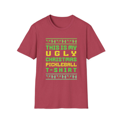 Ugly Christmas | Funny Pickleball T-Shirt