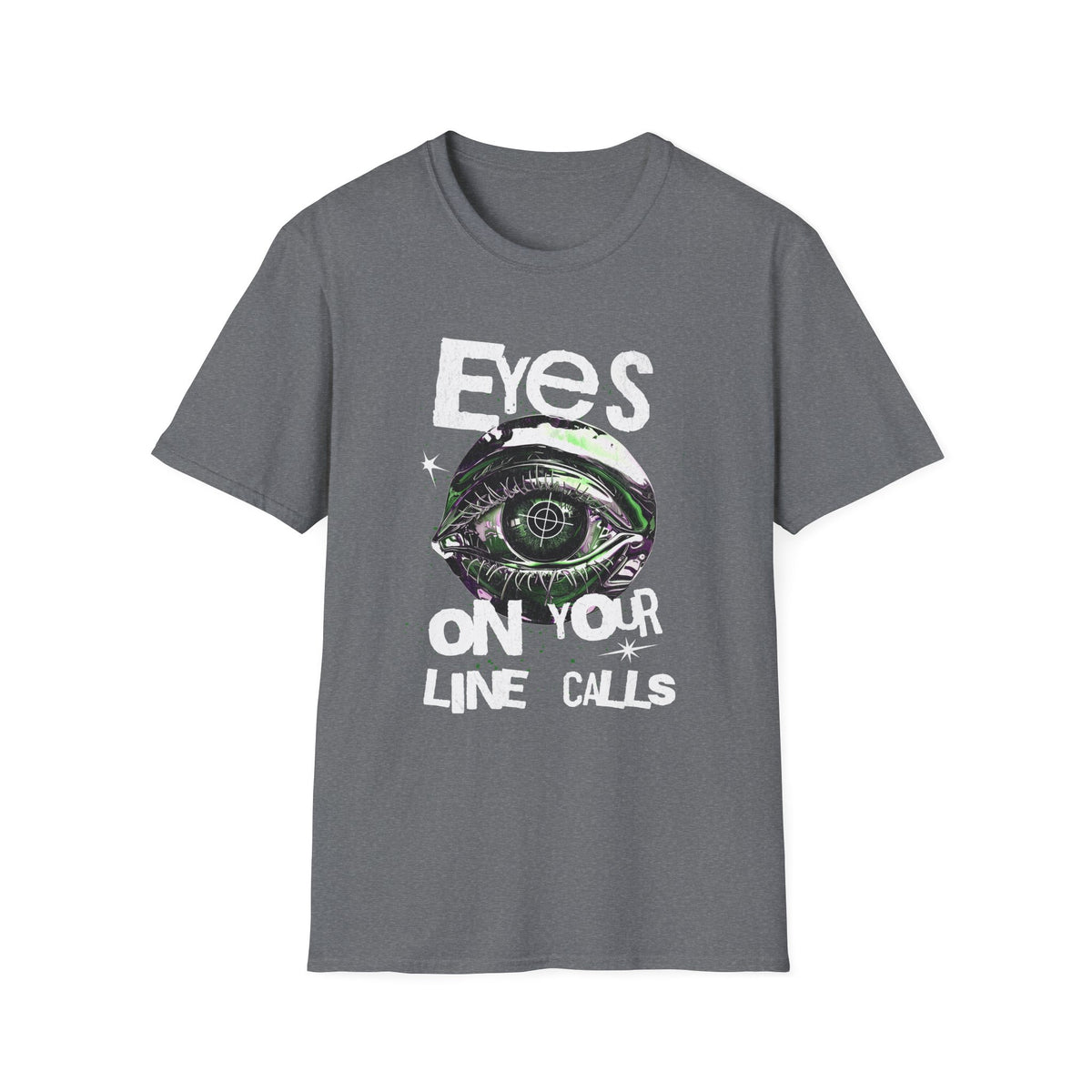Eyes on Your Line Calls | Funny Pickleball T-Shirt