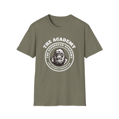 The Sasquatch Academy for Kitchen Domination | Funny Pickleball T-Shirt