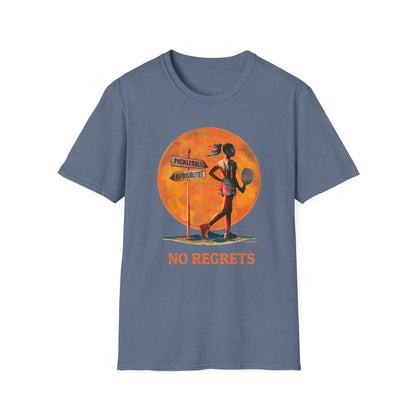 She Made Her Choice. No Regrets T-Shirt | Pickleball