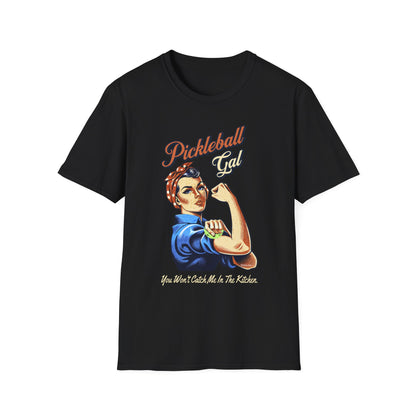 You Won't Catch Me In The Kitchen | Funny Pickleball T-Shirt