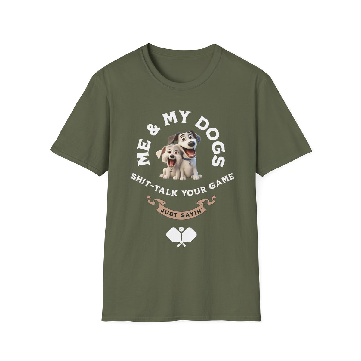 Me and My Dogs T-Shirt | Pickleball
