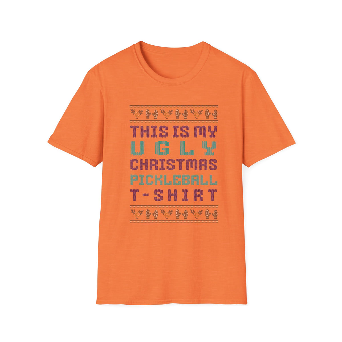 Ugly Christmas | Funny Pickleball T-Shirt