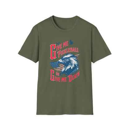 Give Me Pickleball or Give Me Death | Funny Pickleball T-Shirt