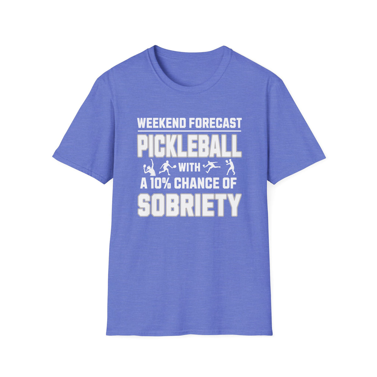 Weekend Forecast | Funny Pickleball T-Shirt