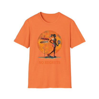 She Made Her Choice. No Regrets T-Shirt | Pickleball