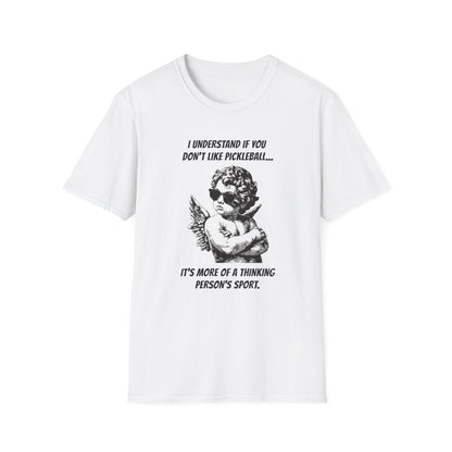 Thinking Person's Sport | Funny Pickleball T-Shirt