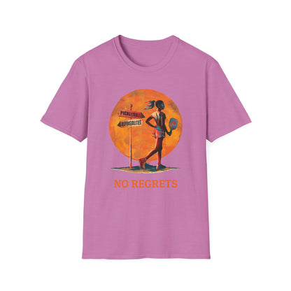 She Made Her Choice. No Regrets T-Shirt | Pickleball