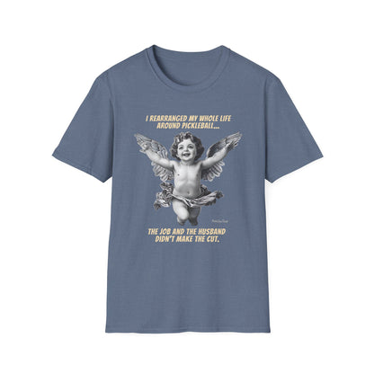 Rearranged My Life (F) | Funny Pickleball T-Shirt
