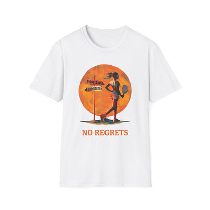 She Made Her Choice. No Regrets T-Shirt | Pickleball