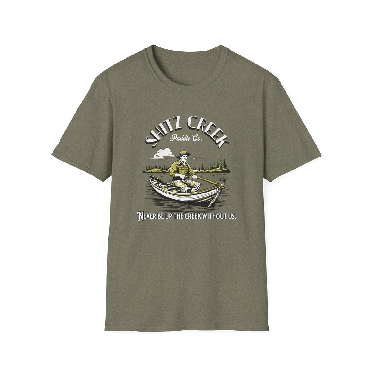 Shitz Creek Paddle Company | Funny Pickleball T-Shirt