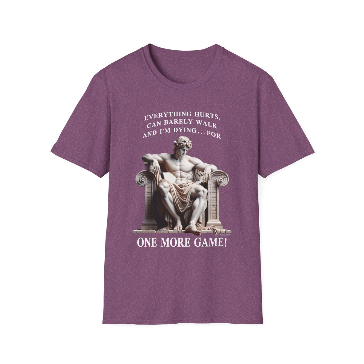 One More Game | Funny Pickleball T-Shirt