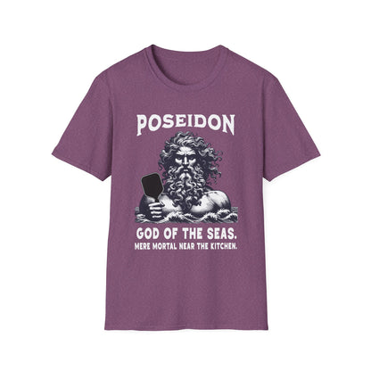Poseidon, God of the Seas | Funny Pickleball T-Shirt
