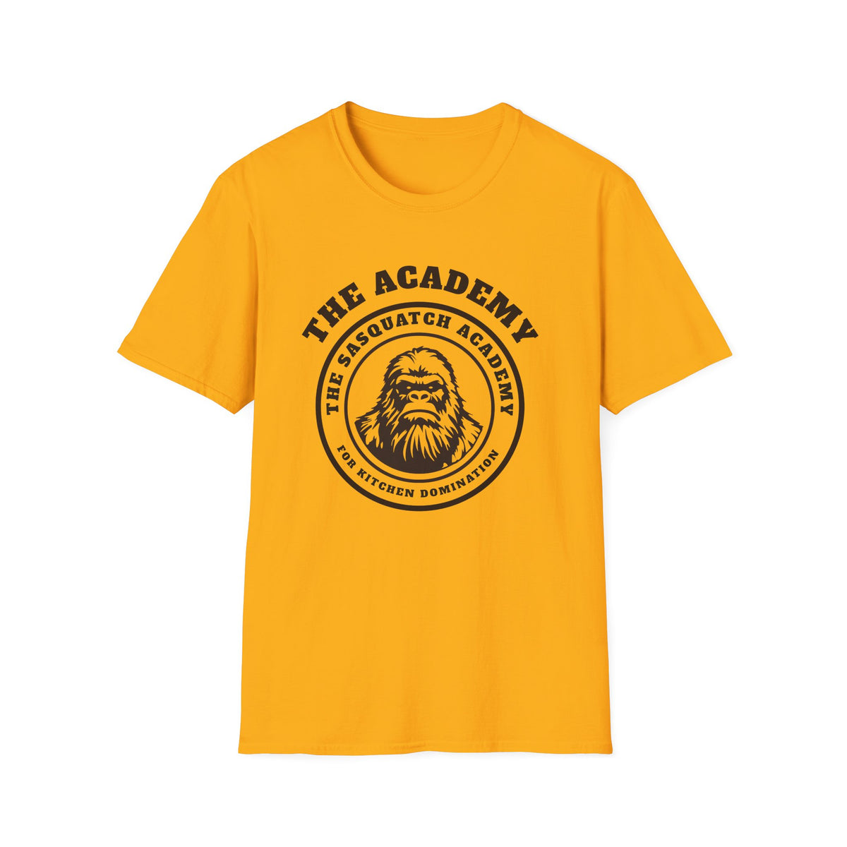 The Sasquatch Academy for Kitchen Domination | Funny Pickleball T-Shirt