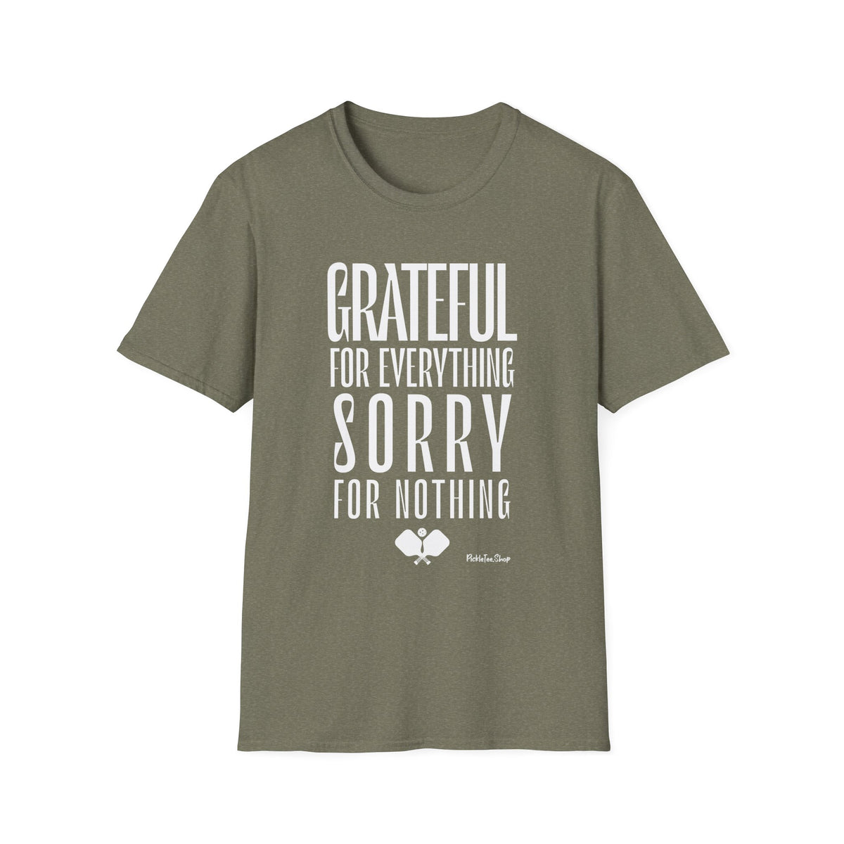 Grateful For Everything T-Shirt | Pickleball