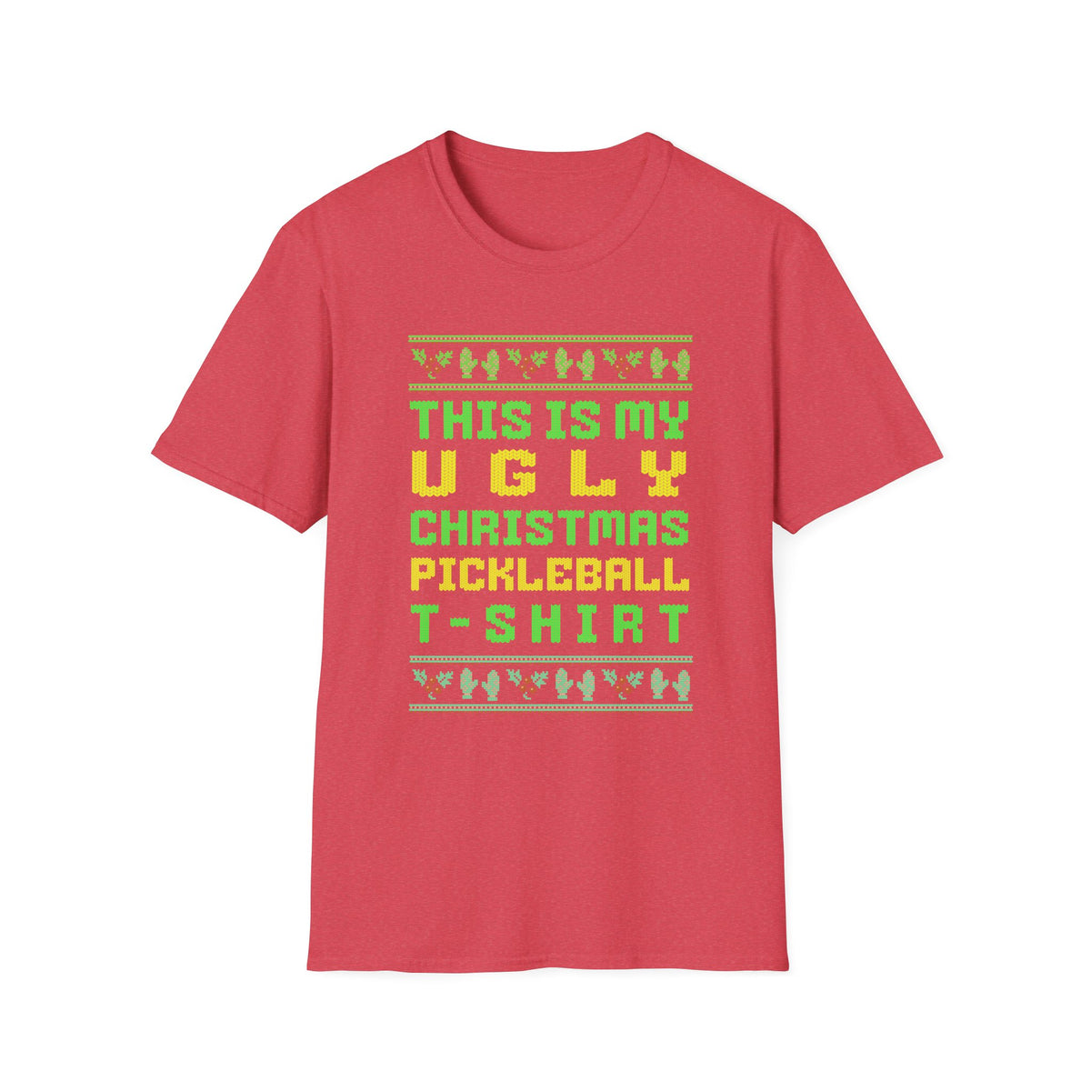 Ugly Christmas | Funny Pickleball T-Shirt