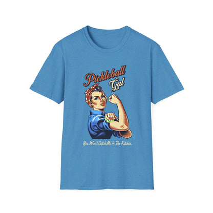 You Won't Catch Me In The Kitchen | Funny Pickleball T-Shirt