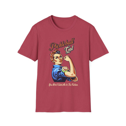 You Won't Catch Me In The Kitchen | Funny Pickleball T-Shirt