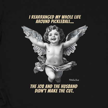 Rearranged My Life (F) | Funny Pickleball T-Shirt